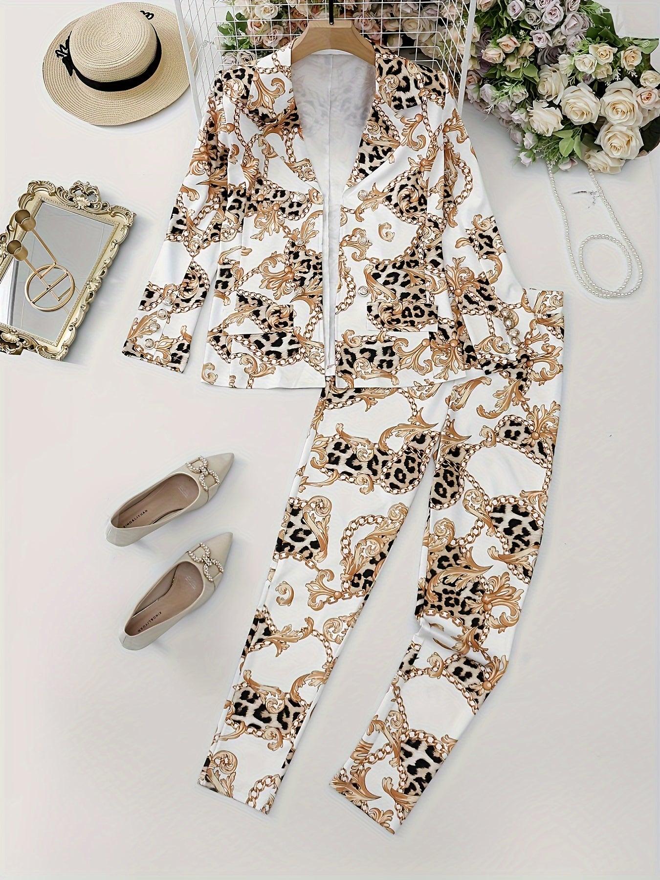 Two-Piece Blazer Set